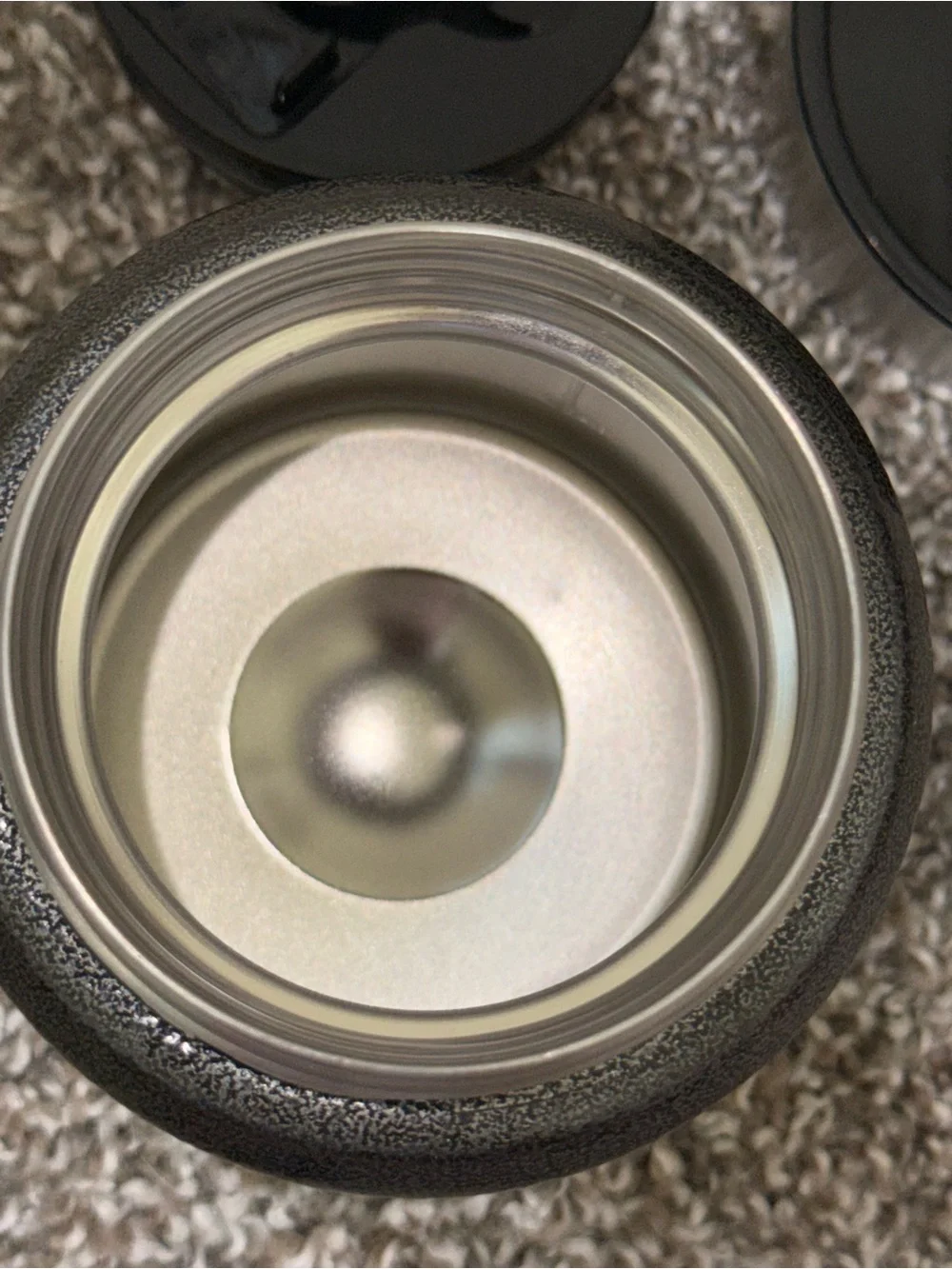 Thermos small dark grey thermal